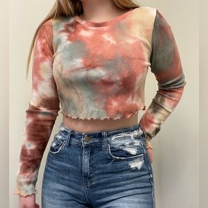 Tie dye crop top